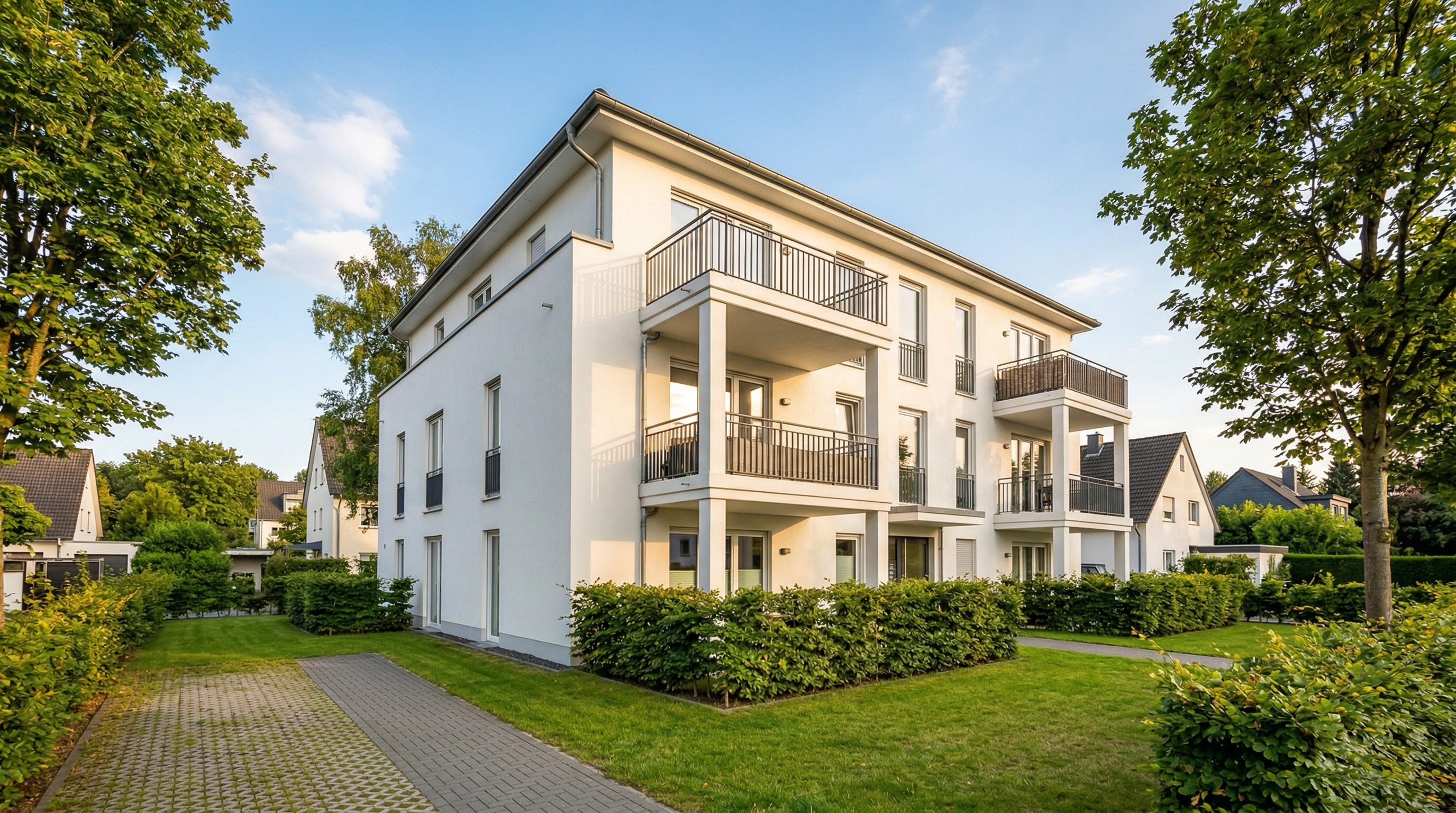 Gepflegtes Mehrfamilienhaus in grüner Wohngegend